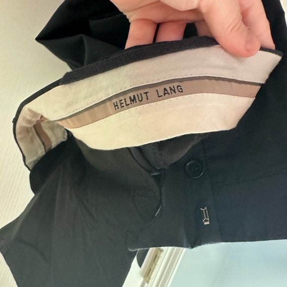 Helmut Lang men slacks black - Picture 2 of 2